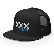 Load image into Gallery viewer, Flat Brim Trucker Cap