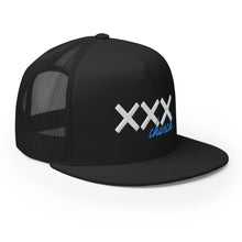 Load image into Gallery viewer, Flat Brim Trucker Cap