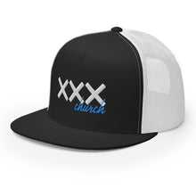 Load image into Gallery viewer, Flat Brim Trucker Cap
