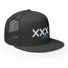 Load image into Gallery viewer, Flat Brim Trucker Cap