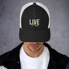 Load image into Gallery viewer, Live Free Snapback Trucker Cap