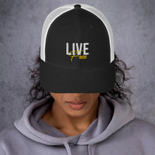 Load image into Gallery viewer, Live Free Snapback Trucker Cap