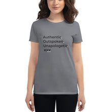 Load image into Gallery viewer, &quot;Authentic&quot; Women&#39;s T-shirt
